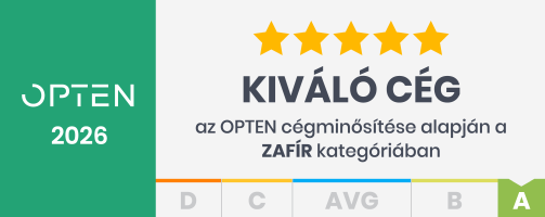 Opten Kft. „Kiválló cég” minősítésben részesíti az IT-Nav Hungary Kft. .